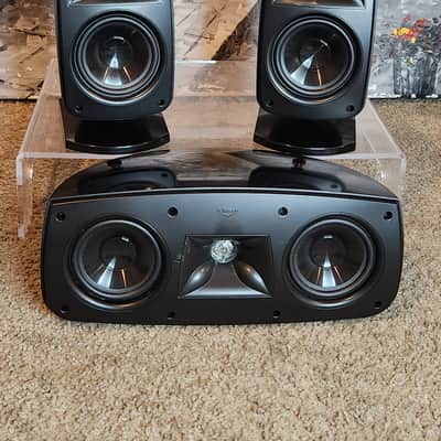 Klipsch Klipsch Quintet theater compact satellites 90s - Piano black image 3