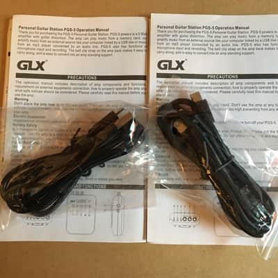 GLX PGS-5 Personal Guitar Stations 2022, Built in Rechargeable Batteries, 2 for the price of One! New with USB Cables/Manuals & Boxes image 6