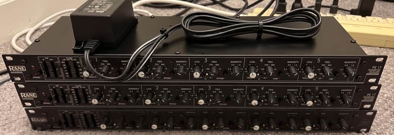 Rane Rane PE-17 Parametric EQ black image 1