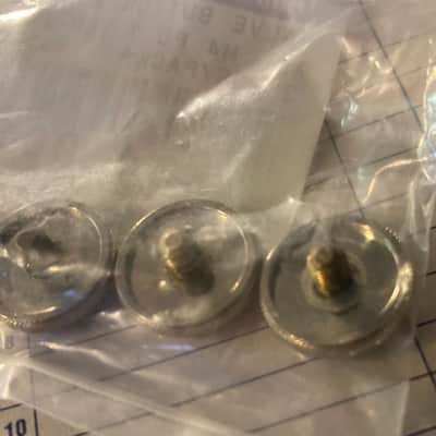 Yamaha Trumpet Cornet Flugel horn or other brass finger buttons circa 2000s - ivory & chrome image 2