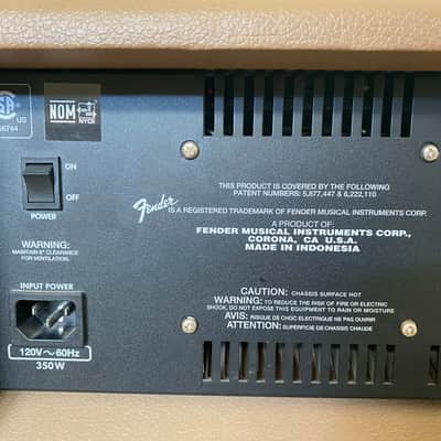 Fender Acoustasonic 150 2-Channel 150-Watt 2x8" Acoustic Guitar Amp 2011 - 2016 - Brown image 7