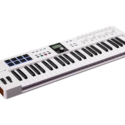 Arturia KeyLab Essential Mk3 49-Key MIDI Controller - White (231521) image 5