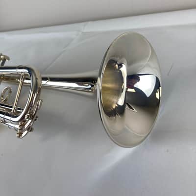 Getzen 907S Eterna Proteus Bb Trumpet – Silver Plated – Professional Model – Like New – w/ Case SM#3655 image 12