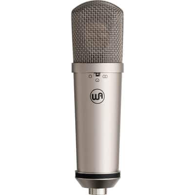 Warm Audio WA-87JR FET Large-Diaphragm Condenser Microphone - Nickel image 1