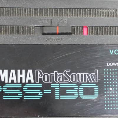 Vintage Yamaha Portasound Keybaord Synth PSS 130 Synthesizer Lo Fi image 4