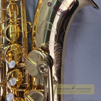 NO TARIFFS - Yamaha YTS-62 Tenor Saxophone Purple Logo image 3