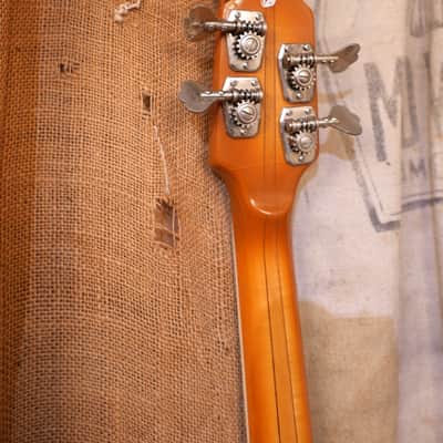 EKO Model 995 Bass Guitar 1960's Natural image 9
