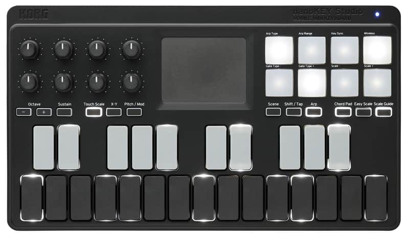 Korg nanoKEY Studio Mobile MIDI Controller - Mint, Open Box image 1