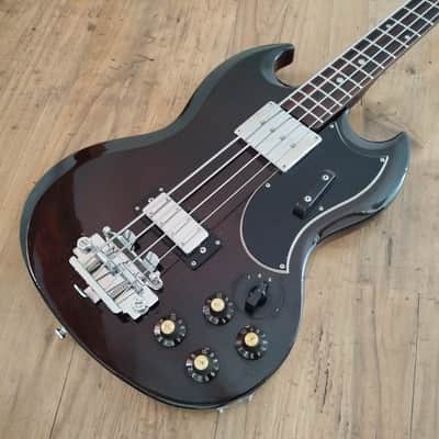 Ibanez 2354LB Double Cutaway Long Scale Bass 1974 - 1977 - Walnut image 8