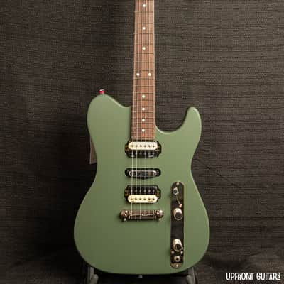 Godin Radium RN SF Matte Green 2025 Electric Guitar w/Deluxe Gig Bag image 8