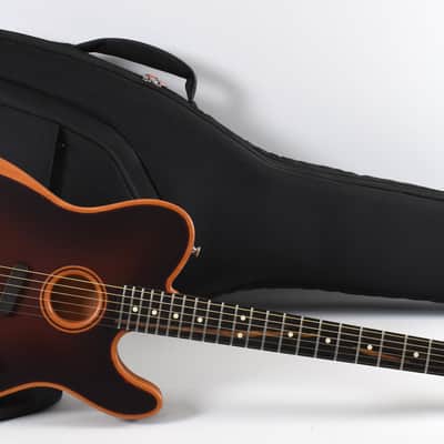 Fender American Acoustasonic Telecaster (2024) - Bourbon Burst image 4