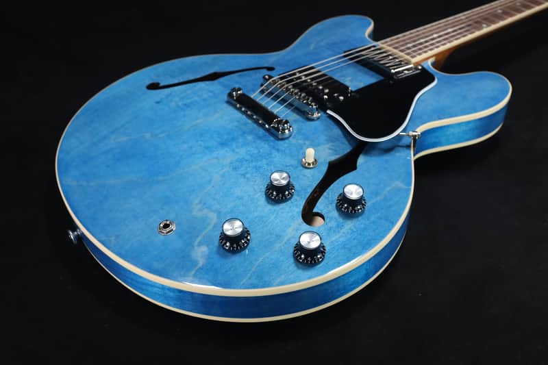 Gibson ES-335 Figured Ocean Blue USA with Case 250 image 1