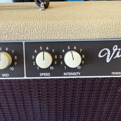 Fender Vibro-King 60-Watt 3x10" Guitar Combo Amp- USA-2001 - Blonde w/Supro BD10 speakers image 6