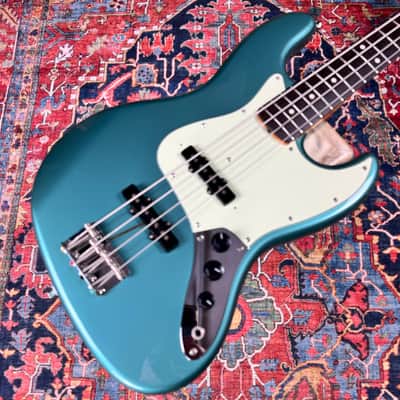Fender JB-62 75US Vintage Reissue Jazz Bass Ocean Turquoise Metallic - 2004 image 2