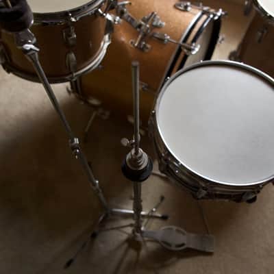 Ludwig 980 Super Classic 1966 - Champagne Sparkle with full factory checklist & original drum heads image 9