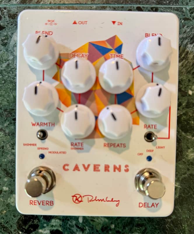 Keeley Caverns Reverb / Delay V2 2017 - Present - White image 1