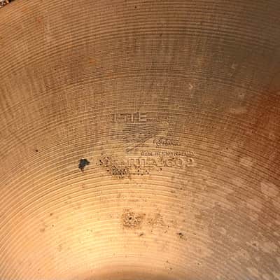 EARLY Vintage Paiste 602 SOUND EDGE Hihats 14” 852 958 g PRE SERIAL! The TONE! Don’t Pay $800 For REISSUES! image 3