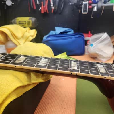 Gibson Les Paul Standard Limited Custom Color Edition Ebony fretboard 50s Neck Profile 2005 - 2006 - Black Cherry image 11