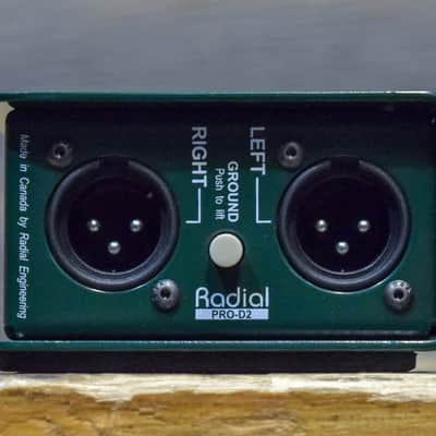 Radial Engineering PROD2 Dual Channel (Stereo) Instrument Passive Direct Box image 3