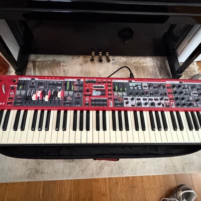 Nord Stage 4 SW73 Compact 73-Key with music rest and bag image 1