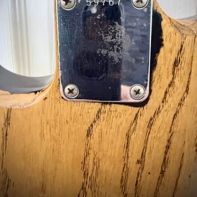 MJT USA VTS Stratocaster Custom - Steve Hillage Relic  2015 - Relic natural Ash image 8