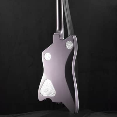 Gretsch G6199TSL-SMG Billy-Bo FSR Smoke Gray/Violet Metallic Fuller's Exclusive Color image 8