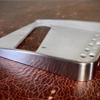 Van Dyke-Harms LEFT HAND Fender American Professional/American Professional II/Mod Shop Hybrid Bridge Only 2024 - Stainless Steel image 1