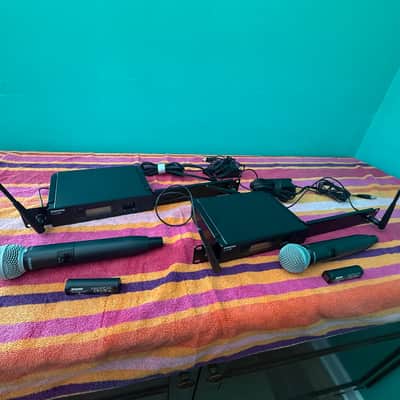 2 Shure GLXD Wireless mic system with soft SKB case image 5