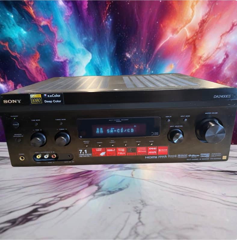 Sony STR-DA2400ES AV Receiver 7.1 Channel Surround Sound Amplifier Fresh Service