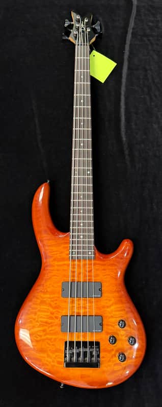 Dean Edge 5-String EMG Electric Bass 2010s w/ Hard Case image 1