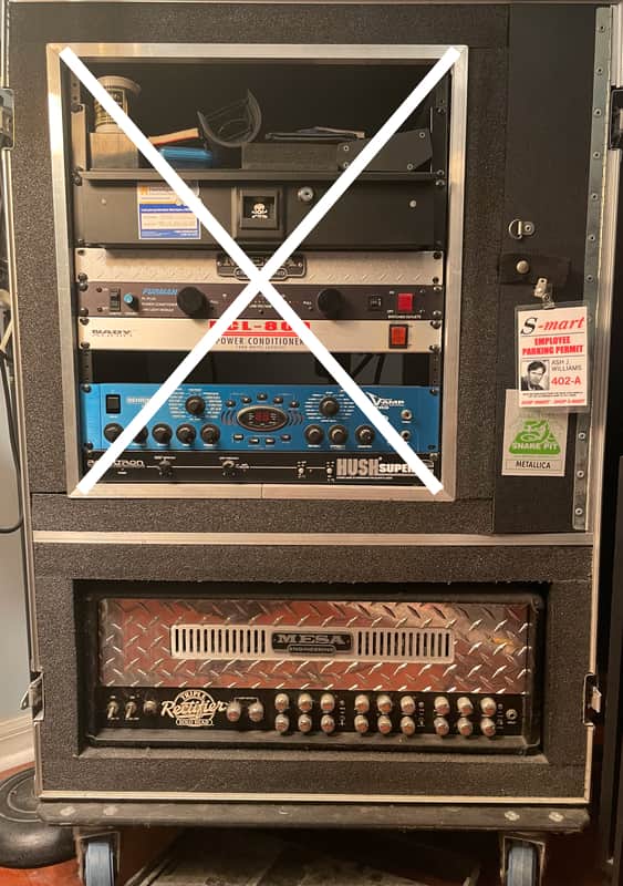 Mesa Boogie Triple Rectifier Solo Head 3-Channel 150-Watt Guitar Amp Head 2000 - 2009 - W/RACK image 1