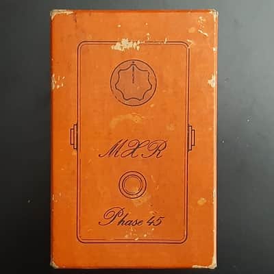 1970s - Boxed with Manual - Vintage MXR MX-105 Script Phase 45 1973 - 1975 - Orange image 13