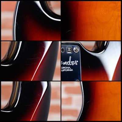 Fender American Pro Jazz Bass 3-Tone Sunburst 2018 w/OHSC image 12