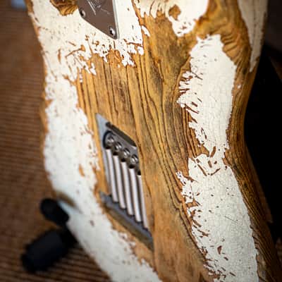 1963 Namm Fender Stratocaster Custom Shop Limited Edition Vintage White Heavy heavy relic image 7