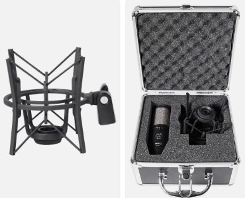 AKG P420 Large-Diaphragm Condenser Microphone w/ Shockmount & Hardshell Case image 1