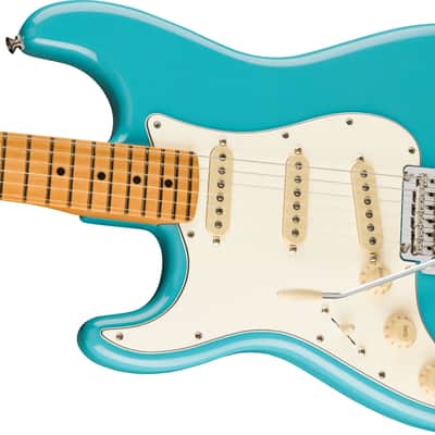 Fender Player II Stratocaster Left-Hand, Maple Fingerboard, Aquatone Blue image 5