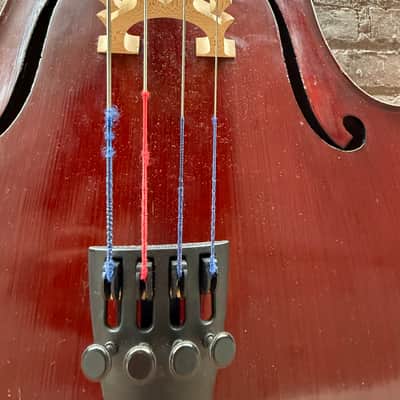 Artisan Strings Model 100 3/4 Cello 2007 - Serial #7689 w/ Original Gig Bag - Wood Crack, Plays image 5