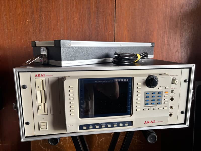 AKAI S6000 V2 MIDI STEREO DIGITAL SAMPLER ver 2.12 IB-S56 USB Interface Board image 1