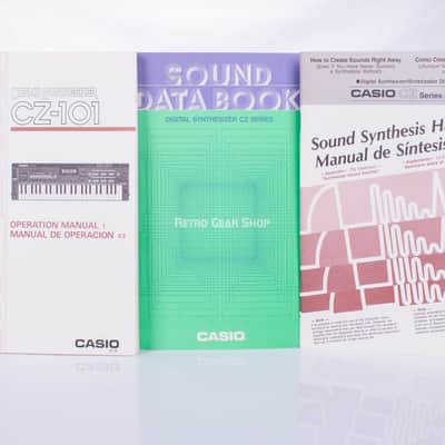 Casio CZ-101 49-Key Vintage Digital Keyboard Synthesizer CZ101 + EZ-CZ Cartridge + Manual image 3