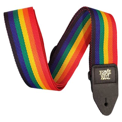 Ernie Ball Rainbow Polypro Guitar Strap P04044 image 3