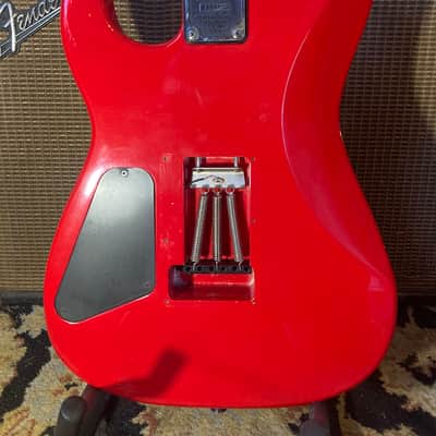Charvel Model 1 MIJ (1 Pickup, 1 Knob!) c. 1987 - Ferrari Red image 4