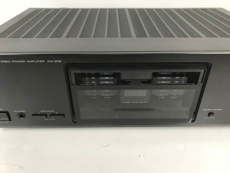 KENWOOD KM-209 ステレオ パワーアンプ ケンウッド Kenwood Stereo Power Amplifier KM-209 | Reverb