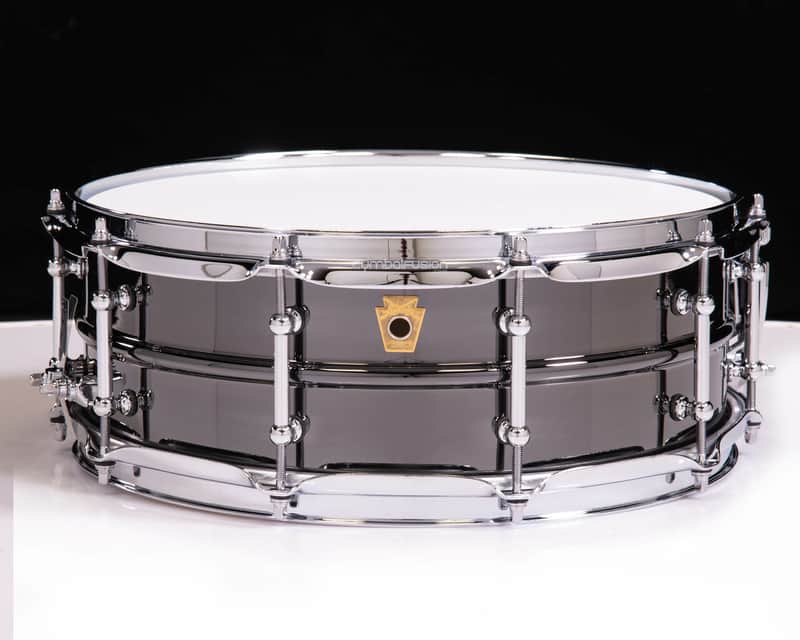 Ludwig Black Beauty 5x14 Snare Drum w/ Tube Lugs image 1