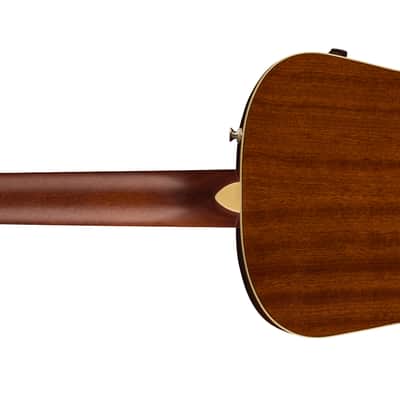 Fender California Series Malibu Player Parlor Acoustic Electric, Sunburst - Demo image 7