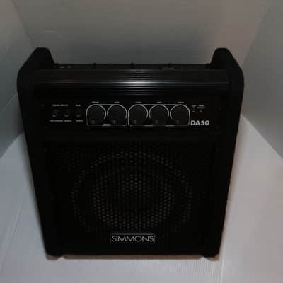 Simmons DA50 Electronic Drum Set Monitor 2010s - Black image 2