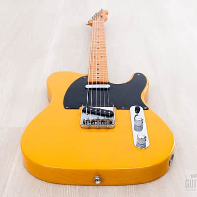 1993 Fender American Vintage '52 Telecaster Butterscotch, Near-Mint w/ Tweed Case, COA image 11