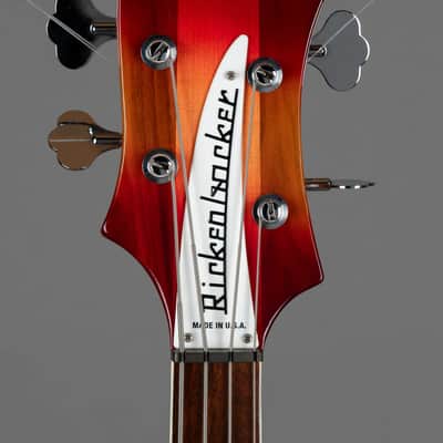 2014 Rickenbacker LTD 4003 FG CB Checkerboard Binding Fireglo Japan Exclusive Run (USA, Fireglo, OHSC) image 7