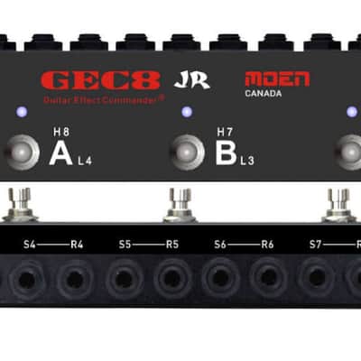 MOEN GEC8 Jr-Ver-3 NEW RELEASE 2019 Pedal Switcher Commander Guitar/Routing System AMP Sw/ing image 1