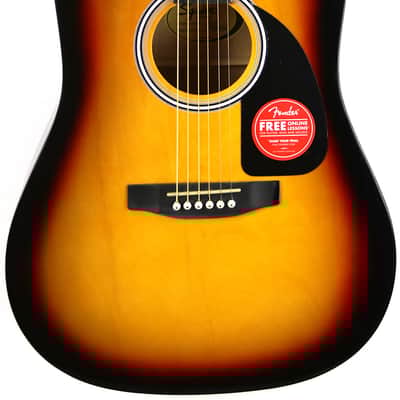 Black Harmony Acoustic Dreadnought Guitar | Reverb