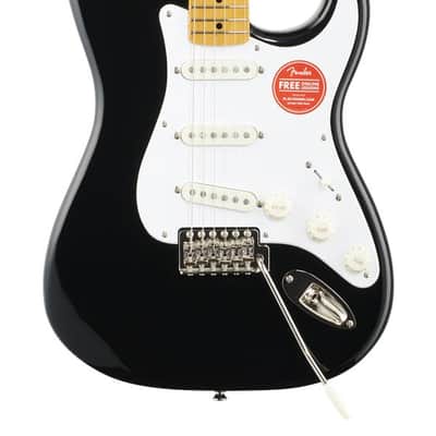 Squier Classic Vibe 50s Stratocaster Maple Neck Black image 3